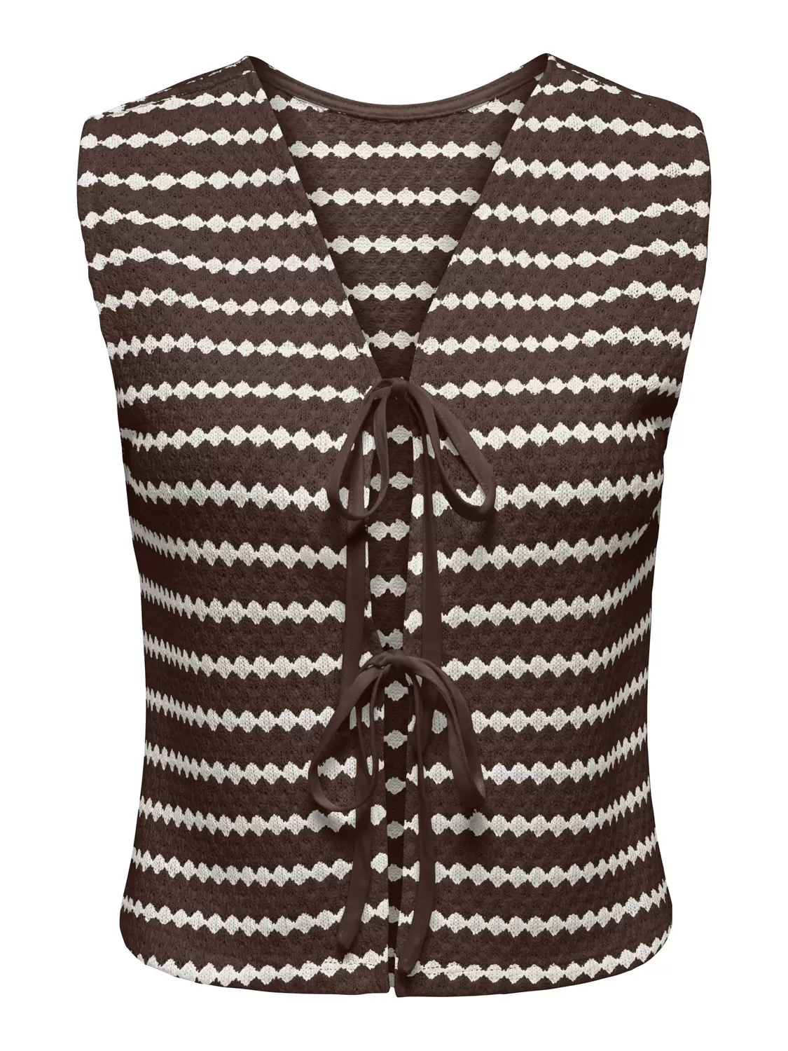 ONLEVA S/L SHORT STRIPE VEST JRS