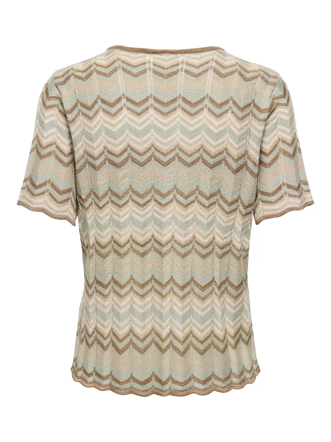 ONLASTER SS GLITTER O-NECK TEE KNT