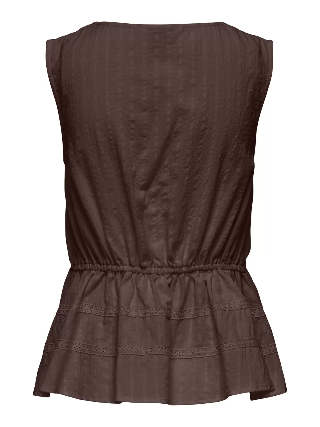 ONLNELSA S/L V STRING TOP WVN