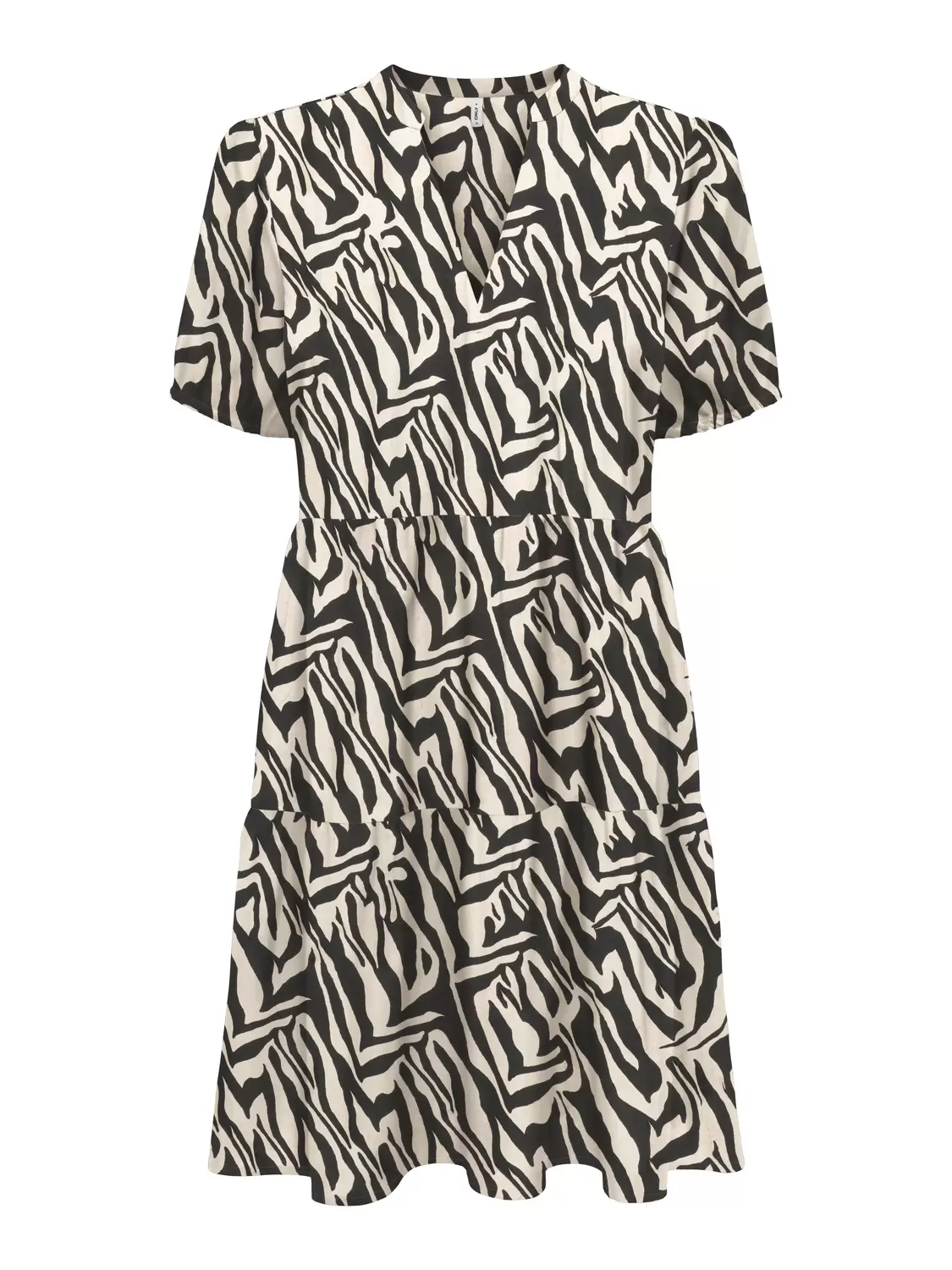 ONLNOVA LIFE VIS S/S THEA DRESS WVN