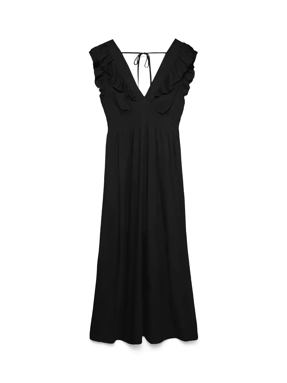 VMEASY JOY S/L DETAIL ANKLE DRESS WVN