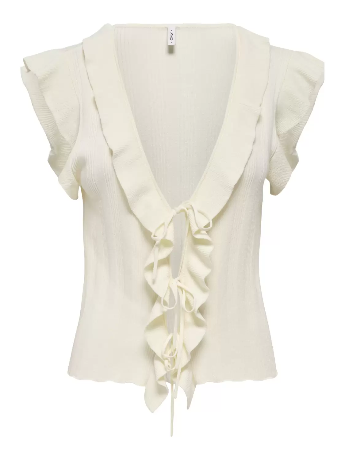 ONLNELLY SL V-NECK STRING CARDI KNT NOOS