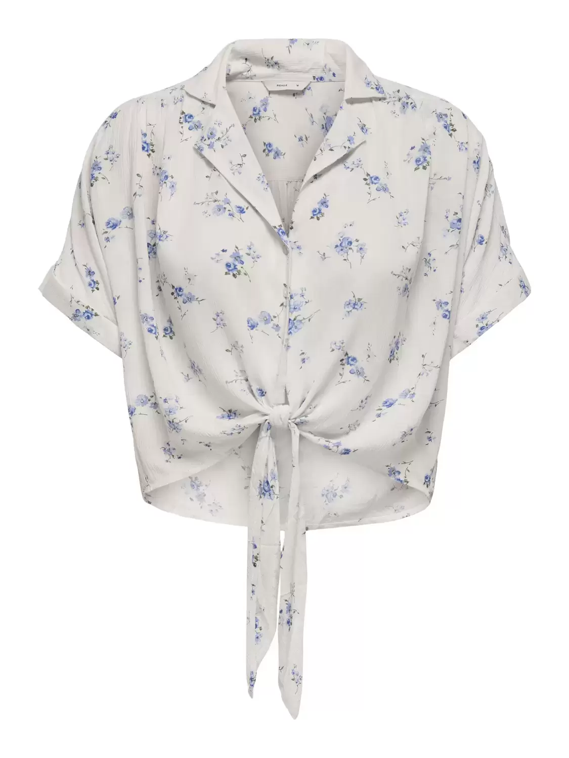 ONLPAULA LIFE S/S TIE SHIRT WVN NOOS