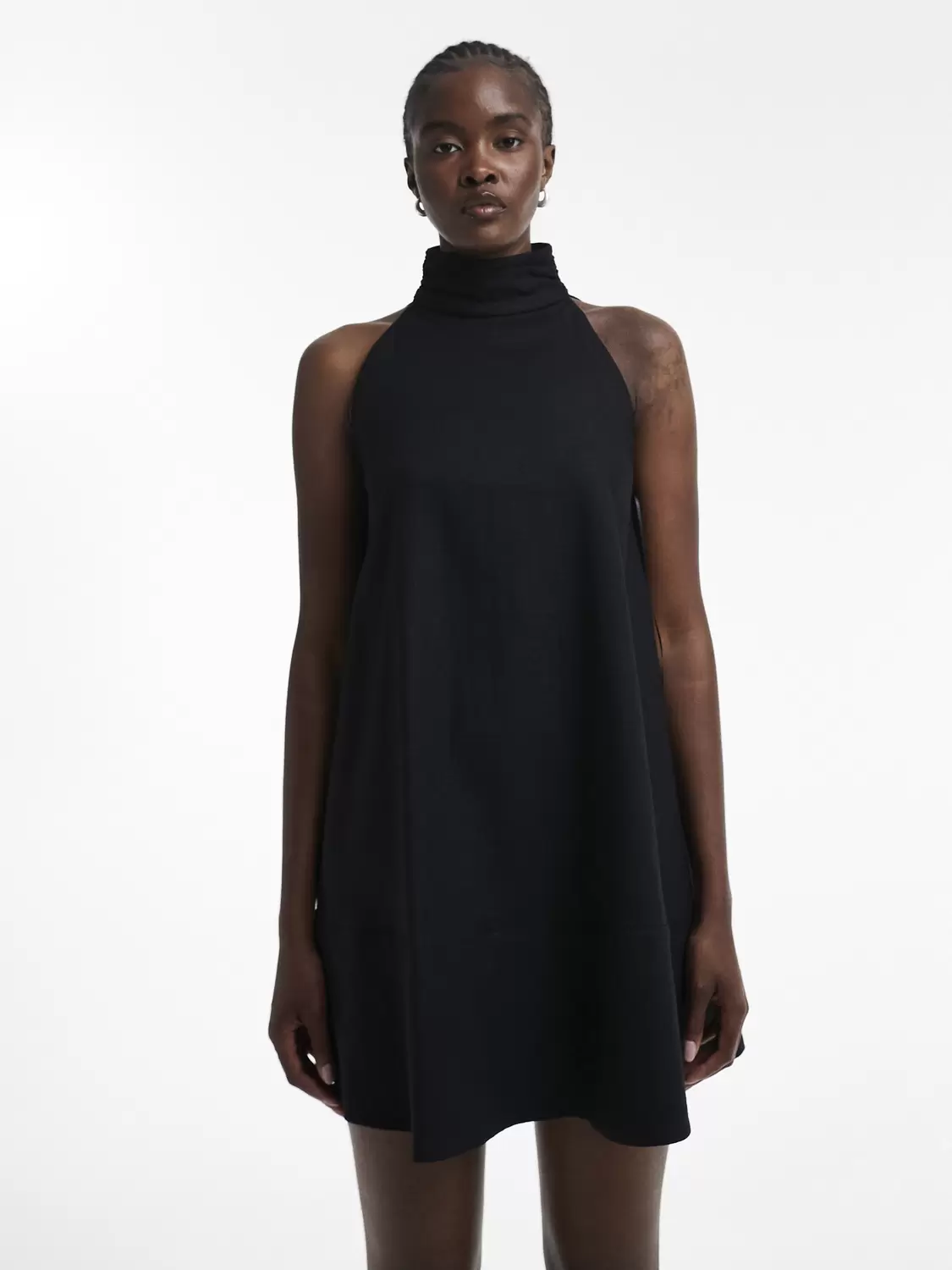 TSSARA SL TRAPEZE MINI DRESS WVN female