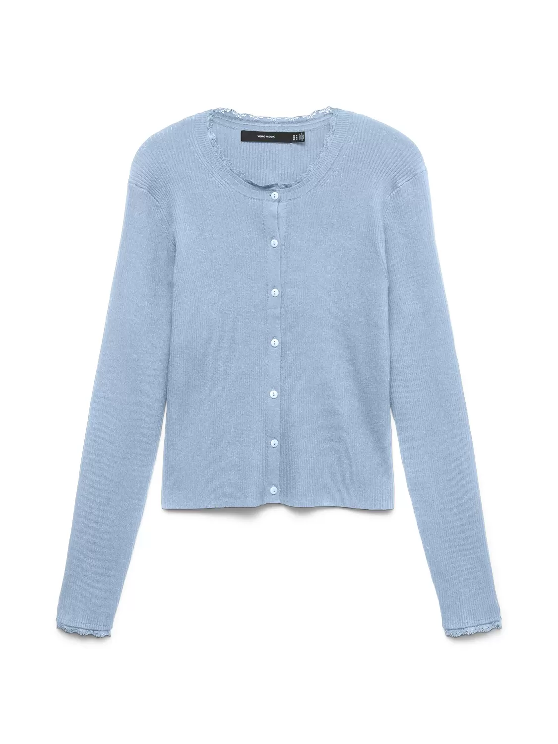 VWONDER LACE LS O-NECK CARDIGAN NO feale