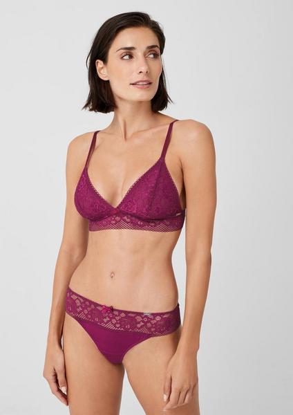 Triangel-BH - 753/aubergine