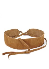 Tailleng?rtel aus Leder - 1488/camel