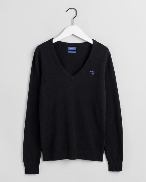 V-Neck Pullover aus Extra Fine Lambswool