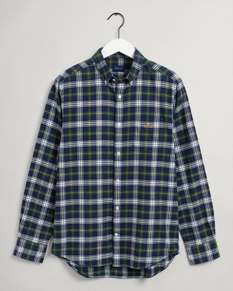 Regular Fit Flanell Karohemd