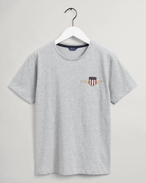 Teens Archive Shield T-Shirt mit Stickerei