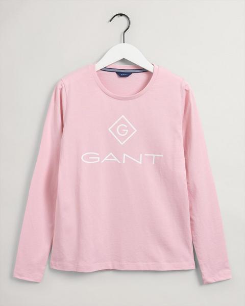 Logo Langarm-T-Shirt