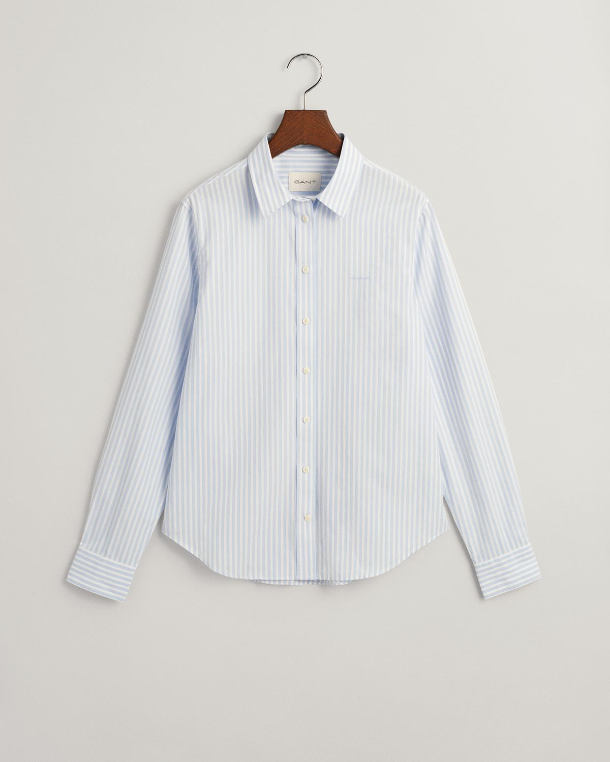 REG POPLIN STRIPED SHIRT female