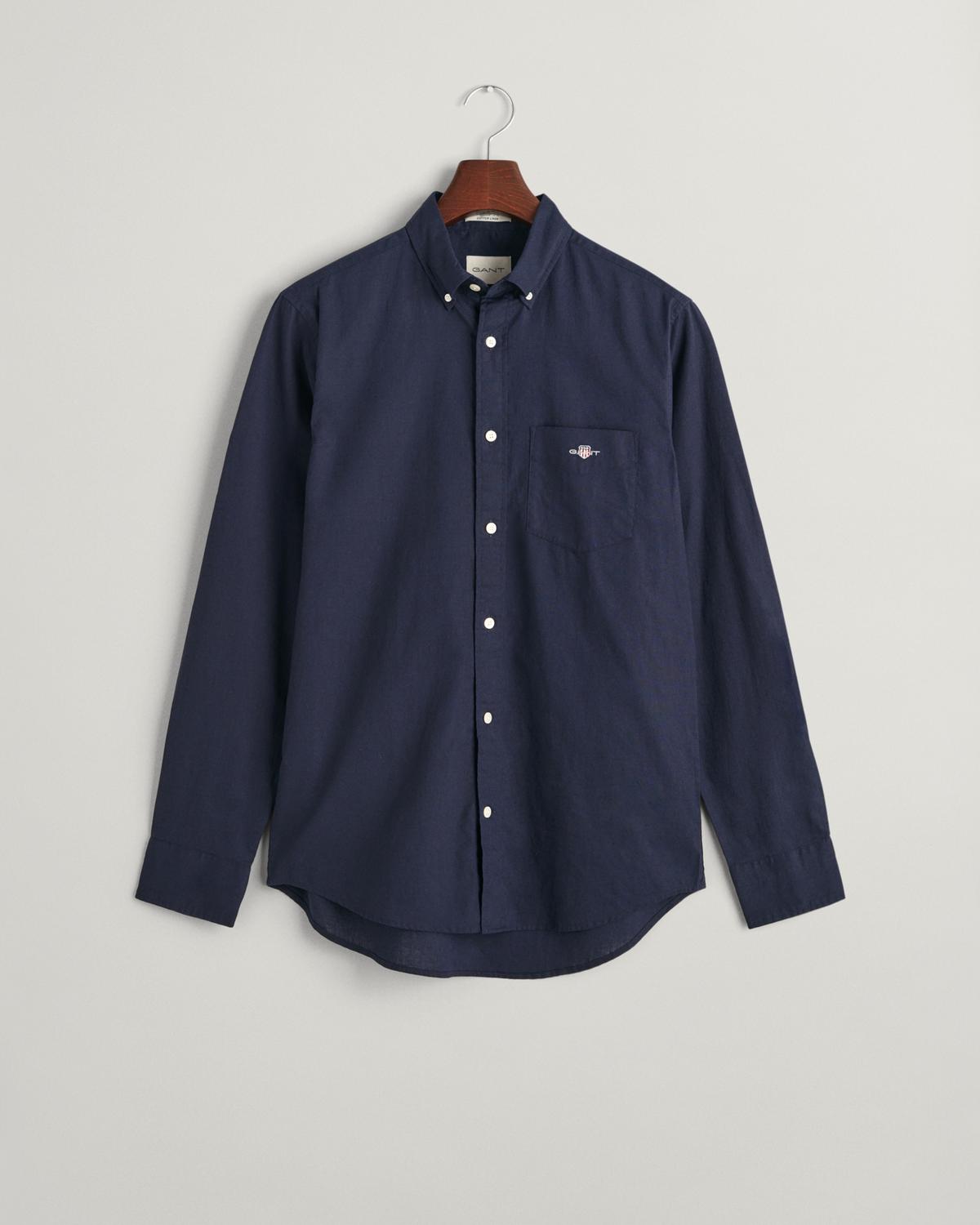 REG COTTON LINEN SHIRT male