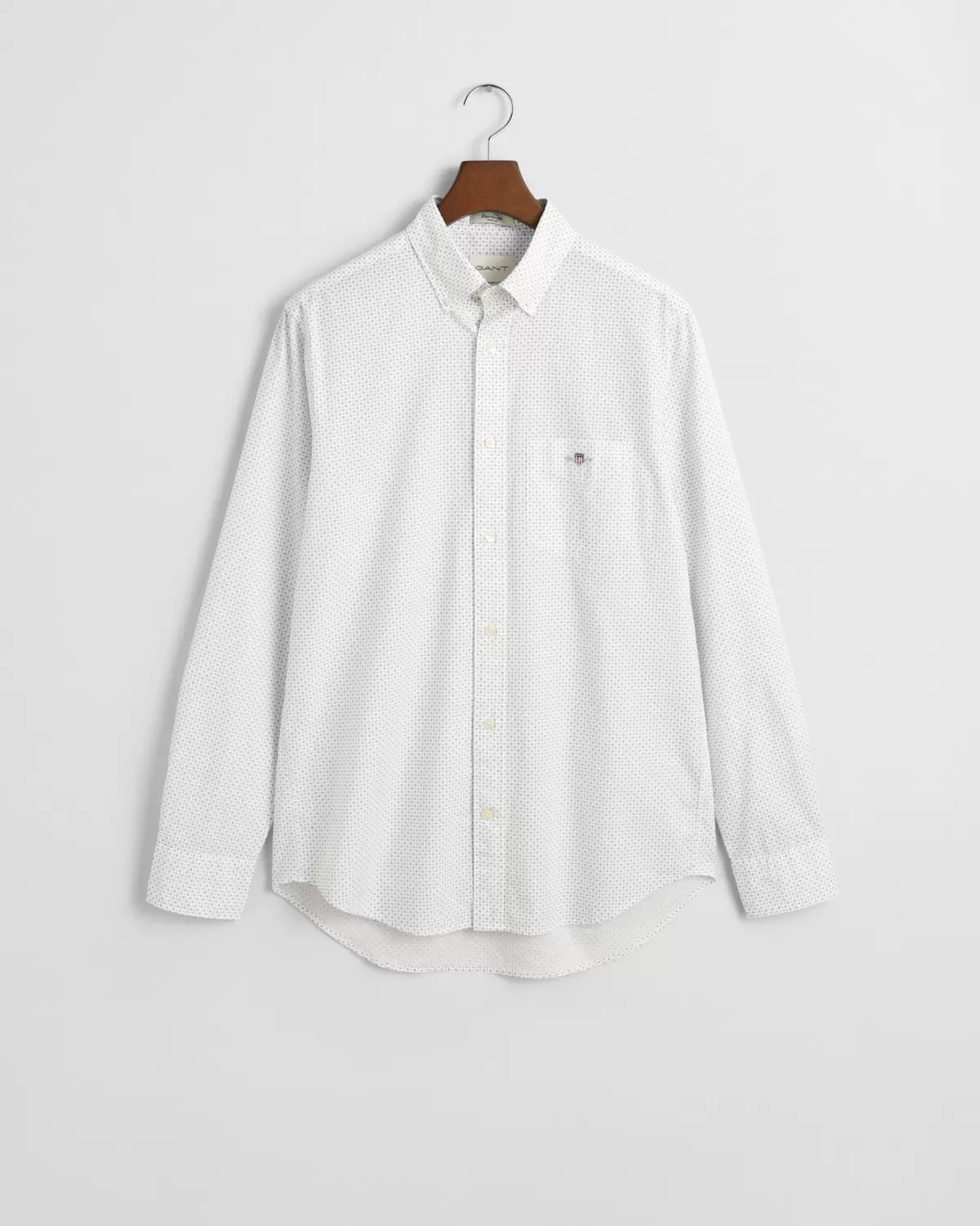Regular Fit Hemd mit Micro-Print