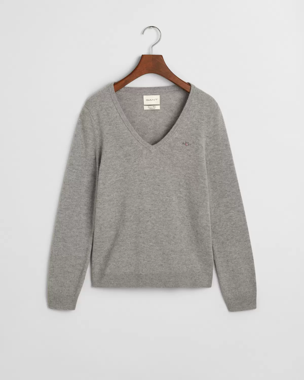 V-Neck Pullover aus extrafeinem Lambswool-Gemisch