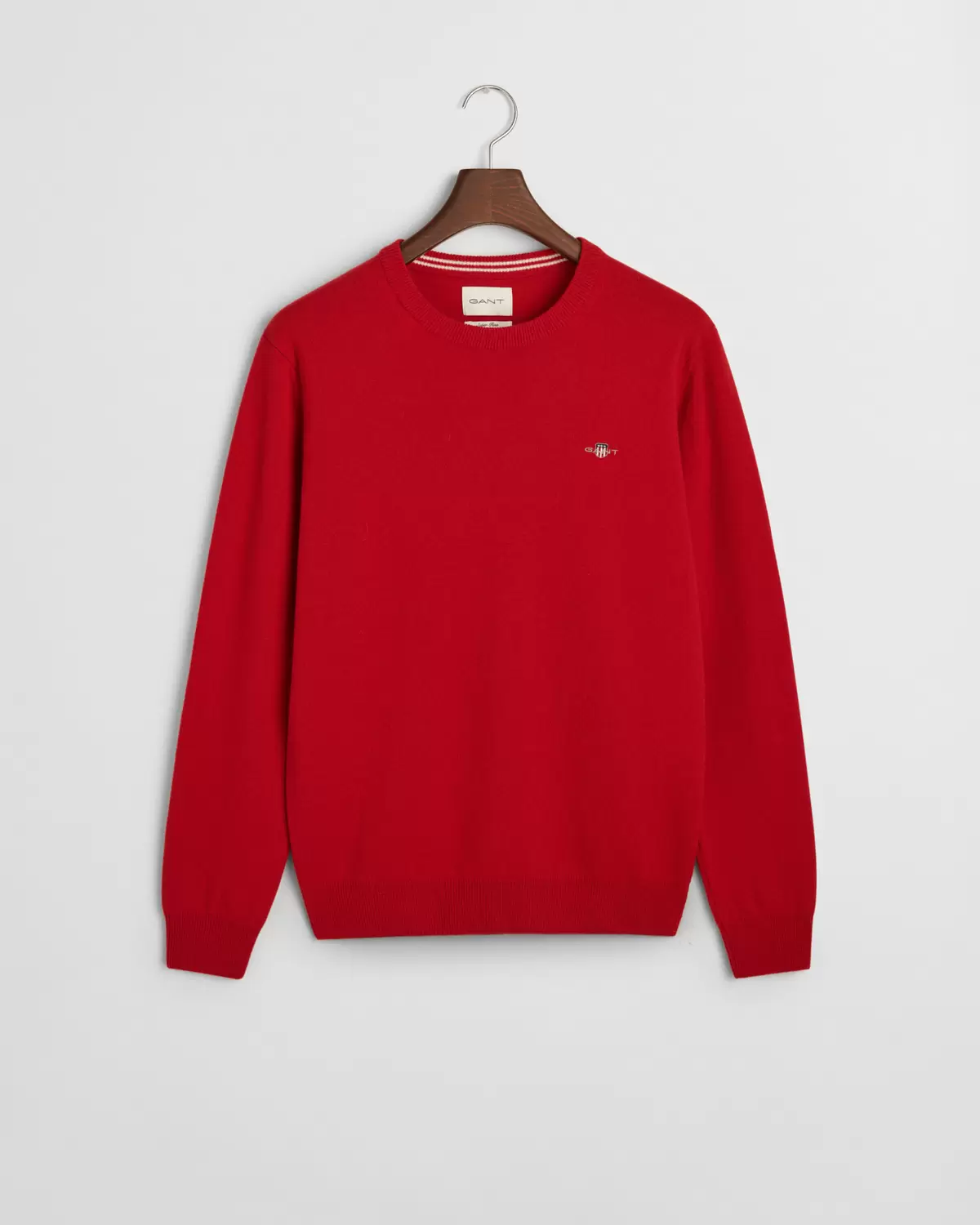 Strickpullover Gant Lambswool Pullover Herren GANT Extra Fine