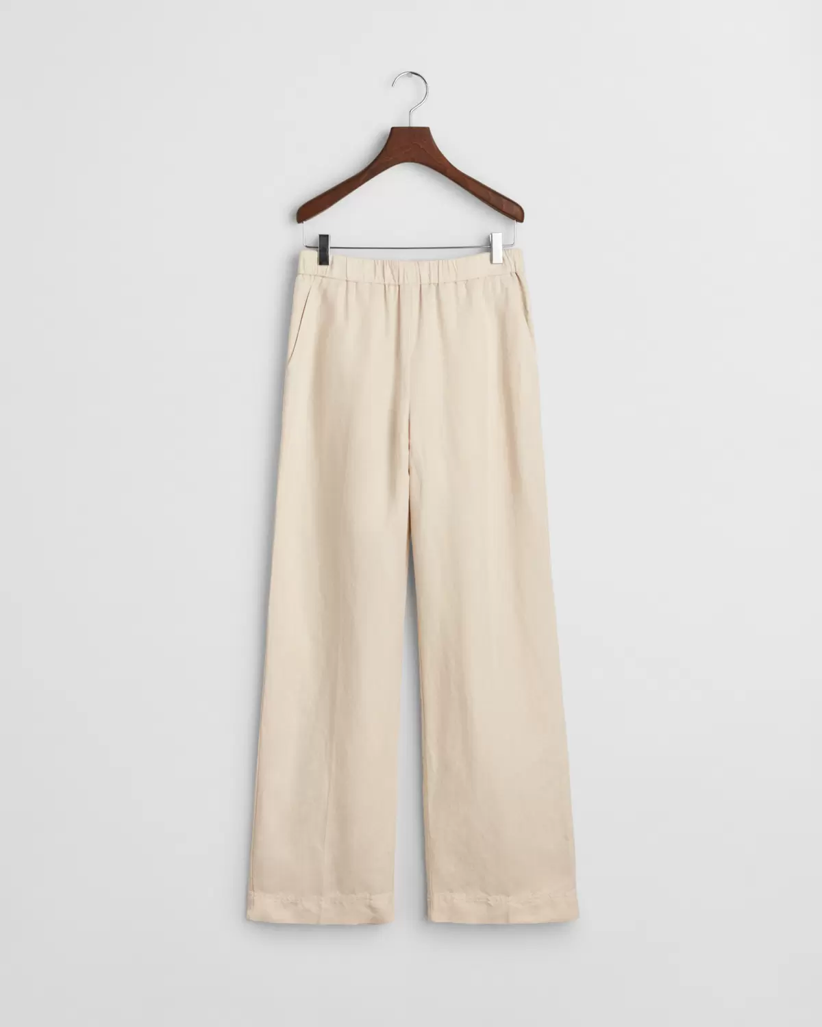 Relaxed Fit Leinenmix Pull-On Hose
