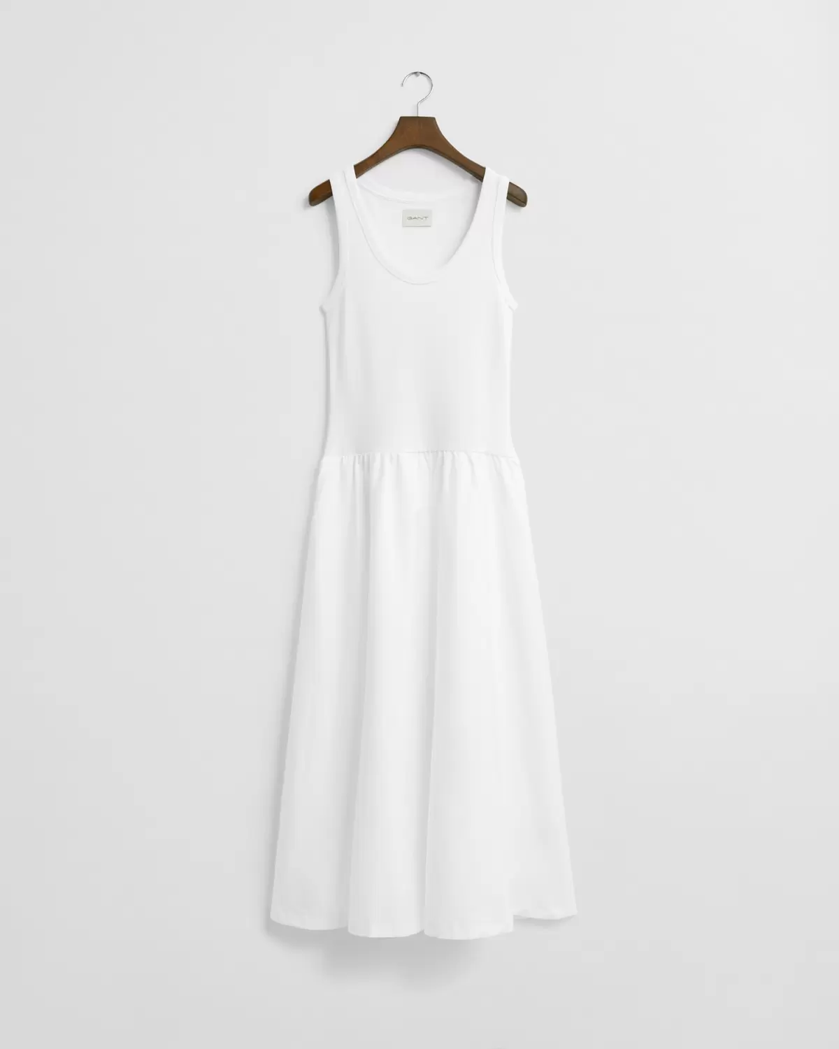JERSEY WOVEN MIDI DRESS female