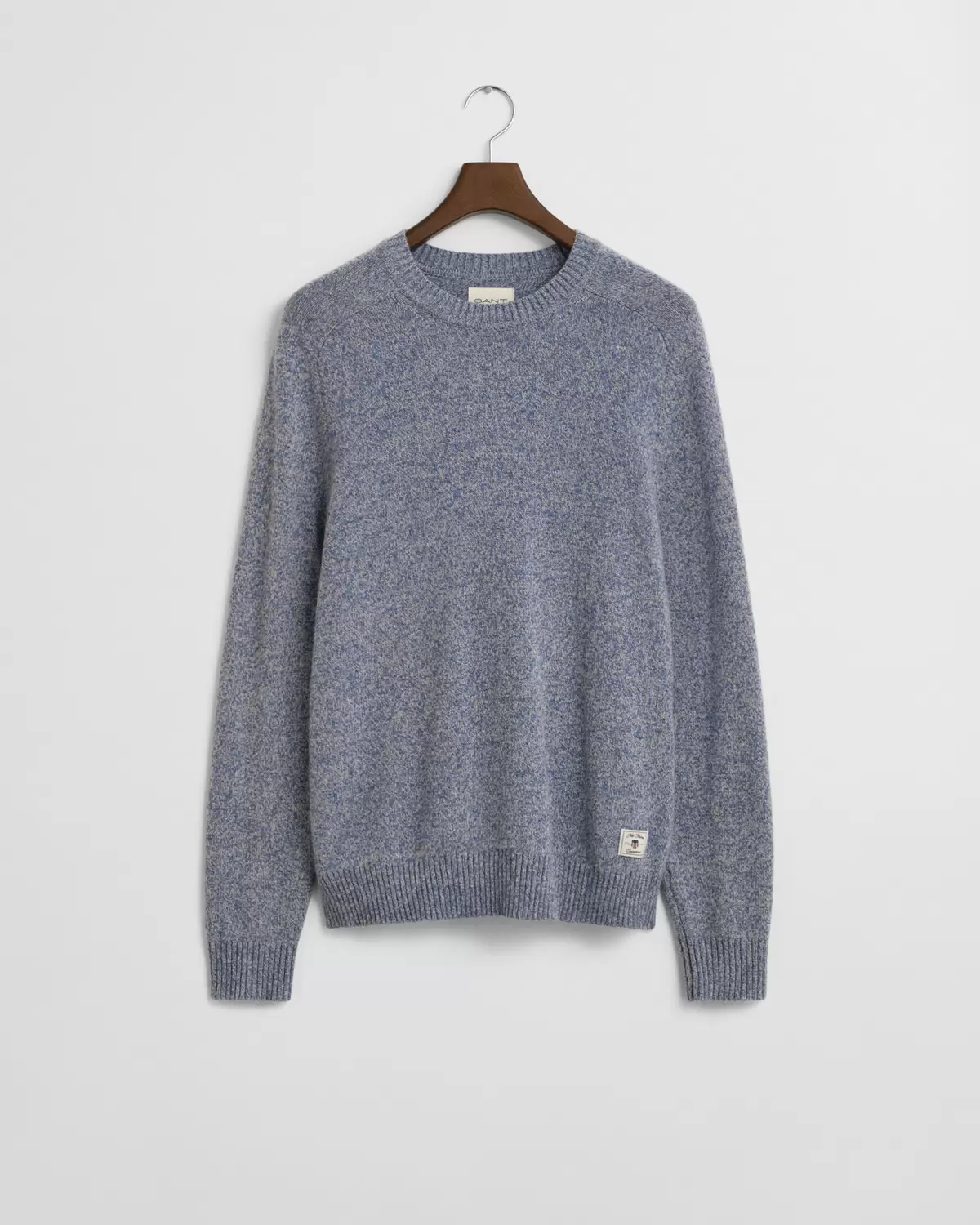 WOOL BLEND MOULINE C-NECK male