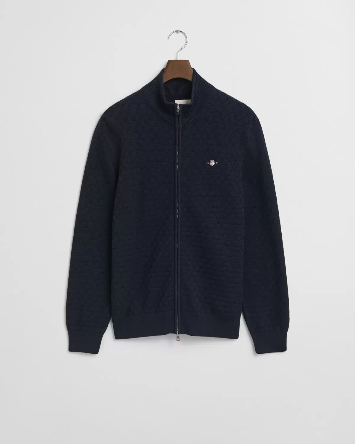 Strickjacke mit Mikrostruktur