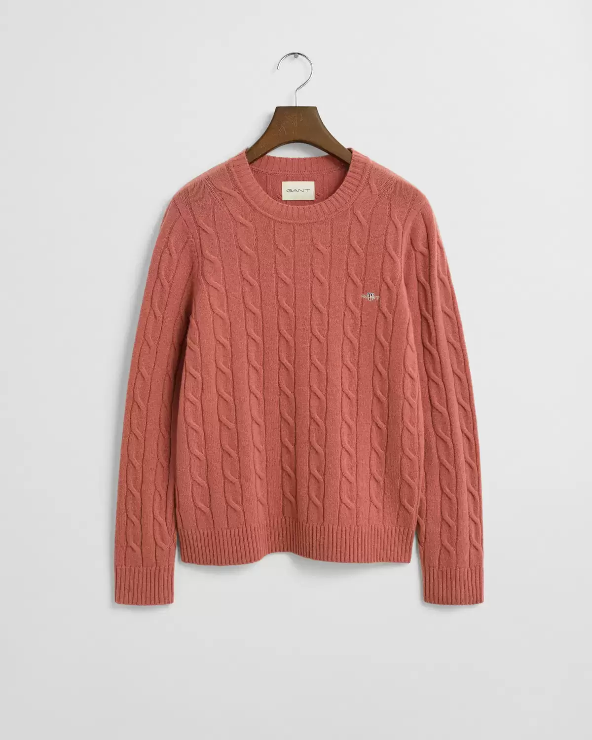 LAMBSWOOL CABLE C-NECK female