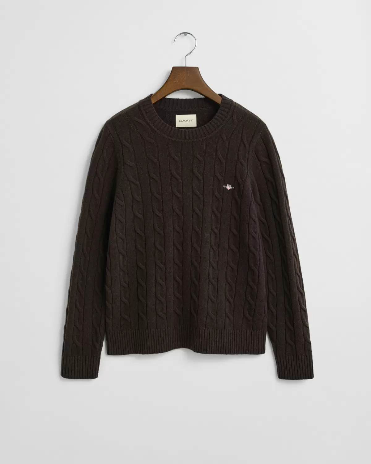 XL LAMBSWOOL CABLE C-NECK female
