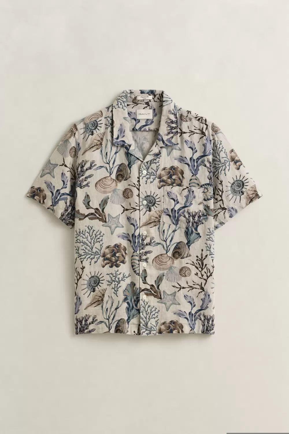 REG AOP CAMP COLLAR SHIRT male