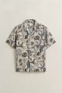 Leinenhemd mit Print