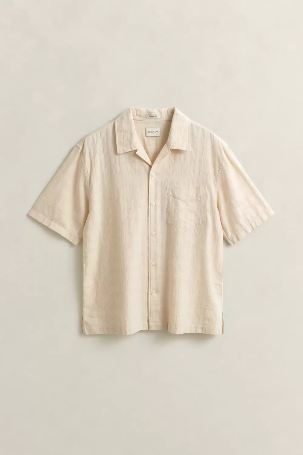 REL TEXTURE CHECK SHIRT male