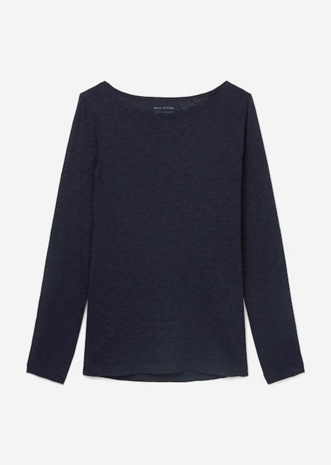 T-SHIRT, ONG SEEVE, BOAT NECK femae