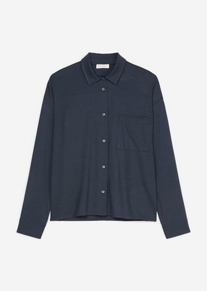 Jersey-Bluse