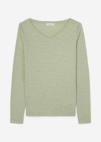 V-Neck-Longsleeve