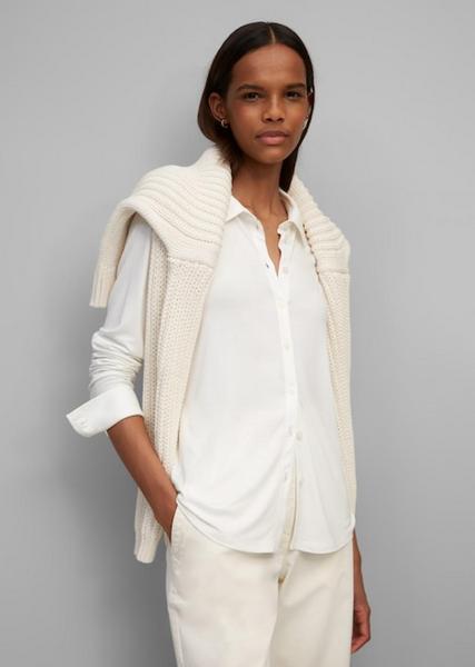 Jersey-Bluse