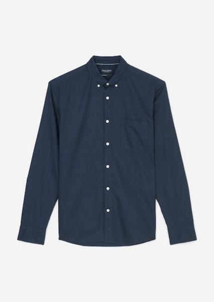 Langarm-Button-Down-Hemd