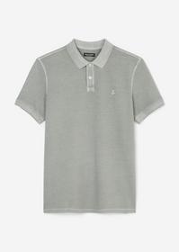 Polo, short sleeve, rib details, griffin