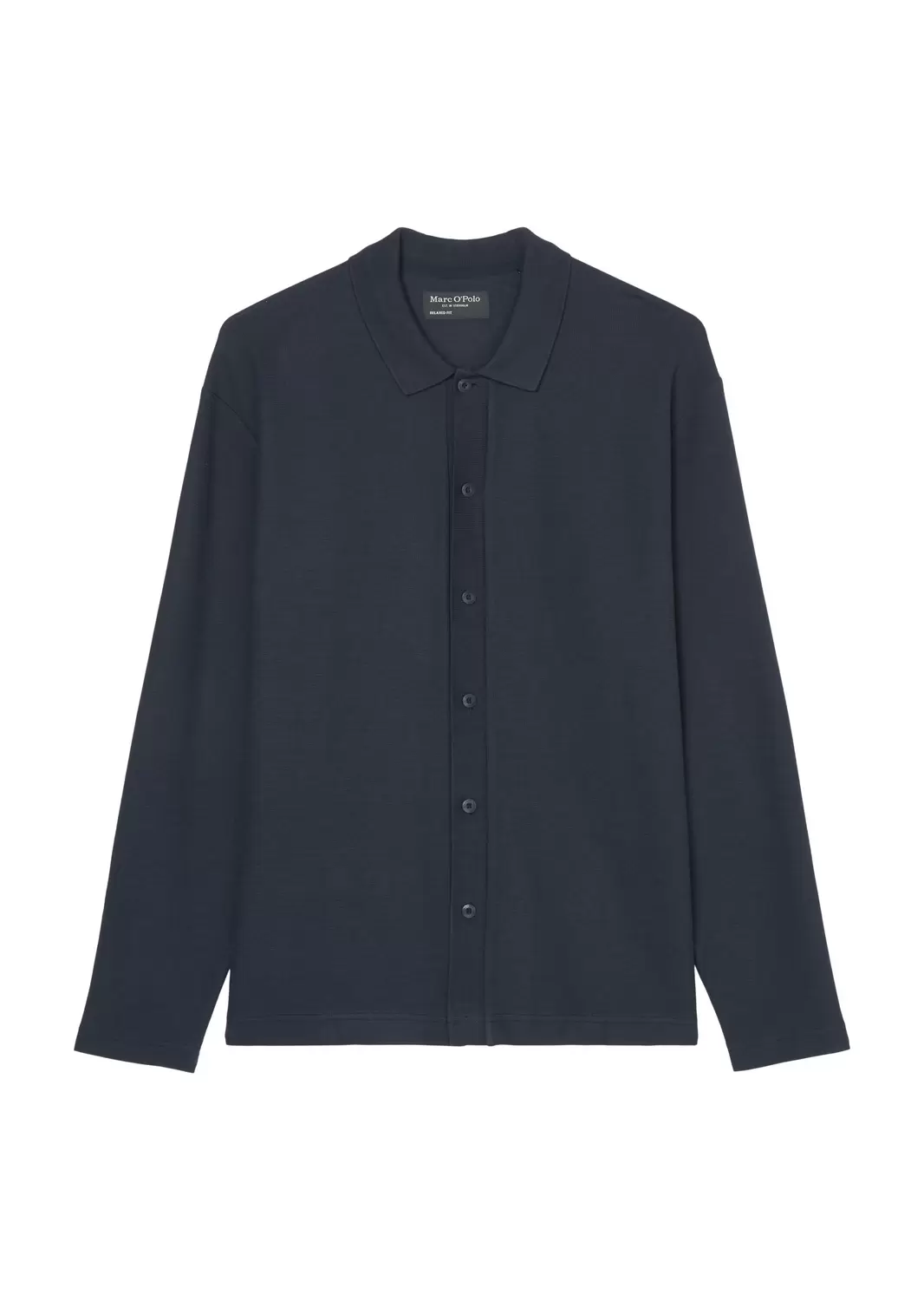 Langarm-Jerseyshirt relaxed