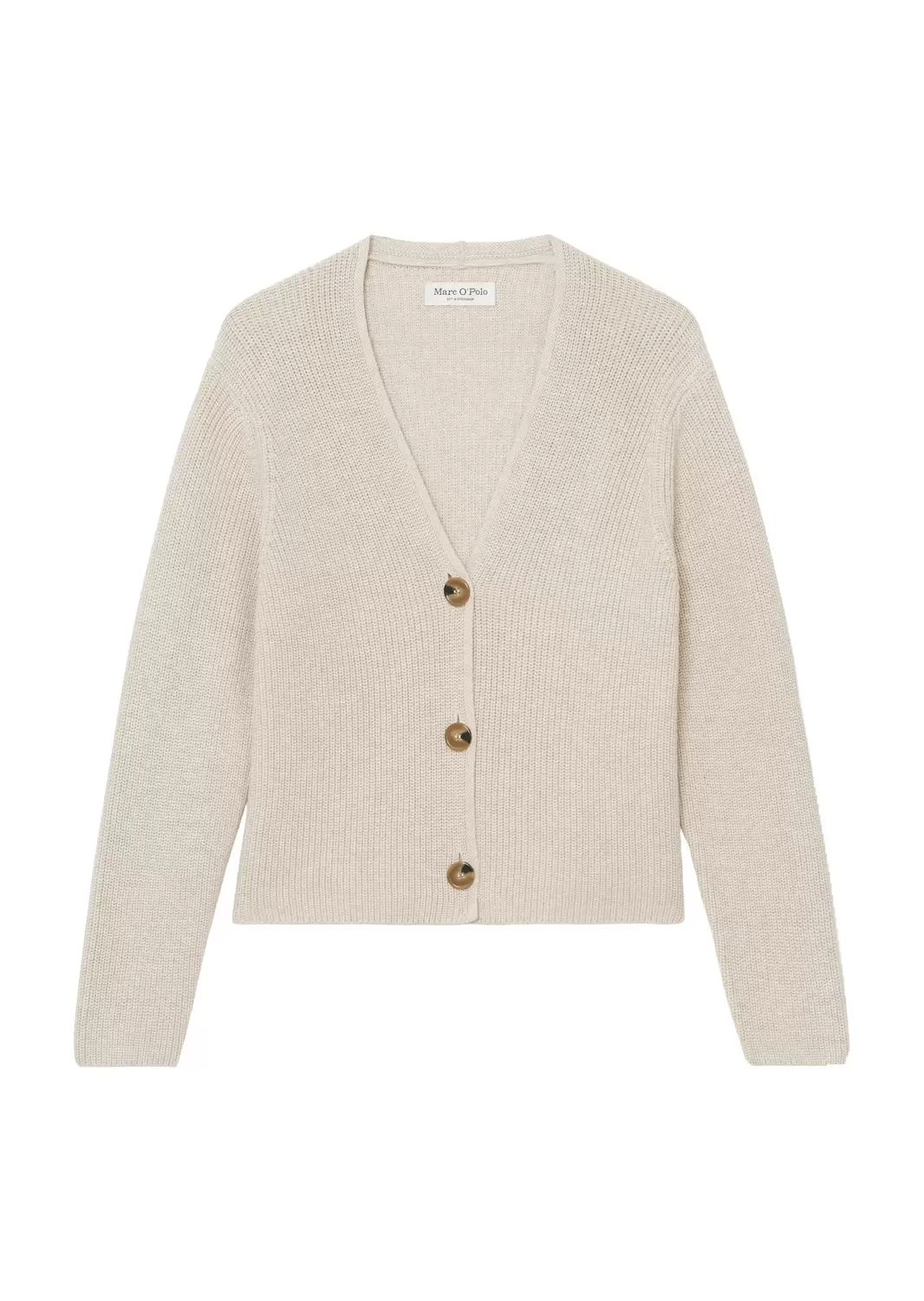 V-Neck-Cardigan relaxed