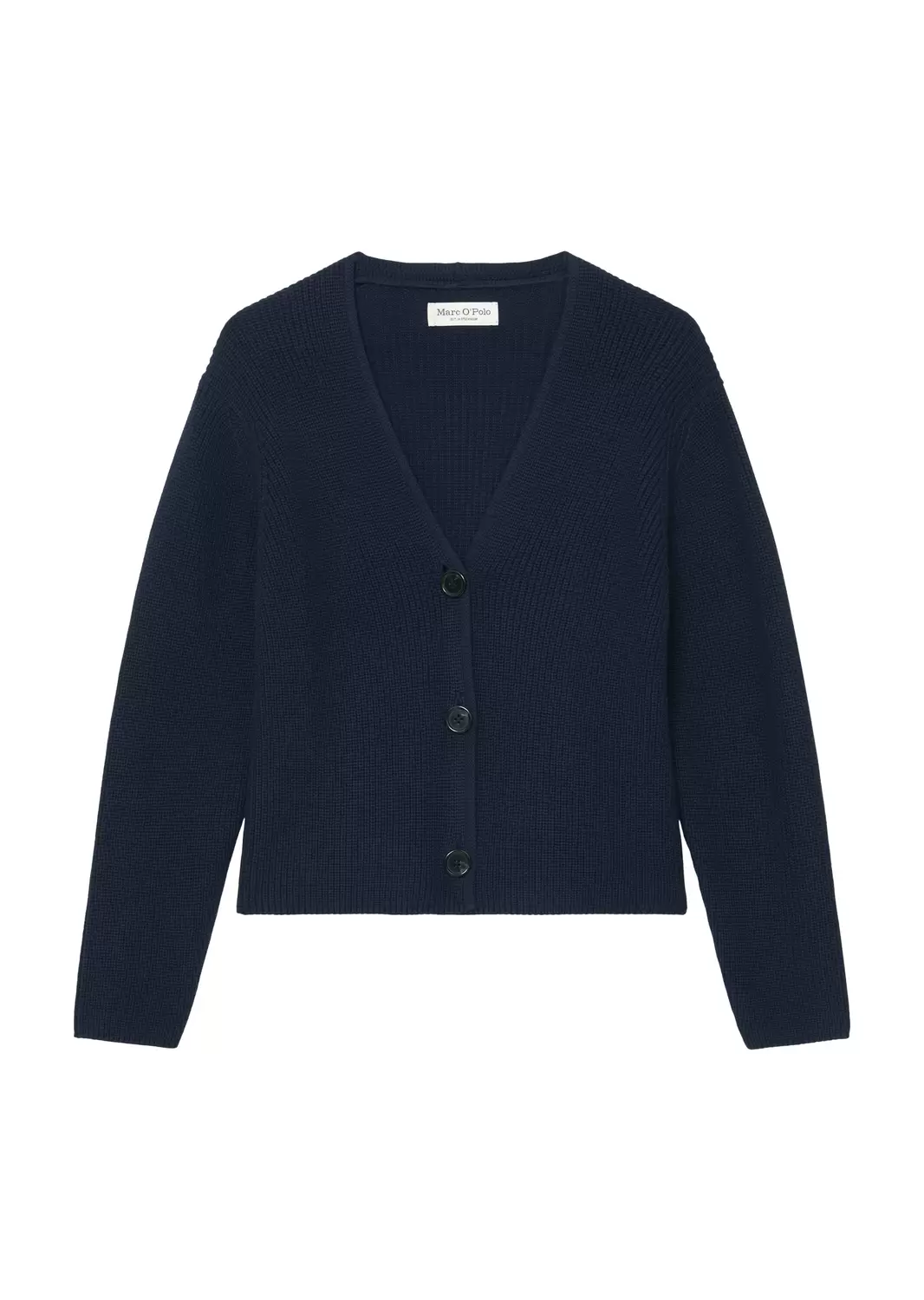 V-Neck-Cardigan relaxed