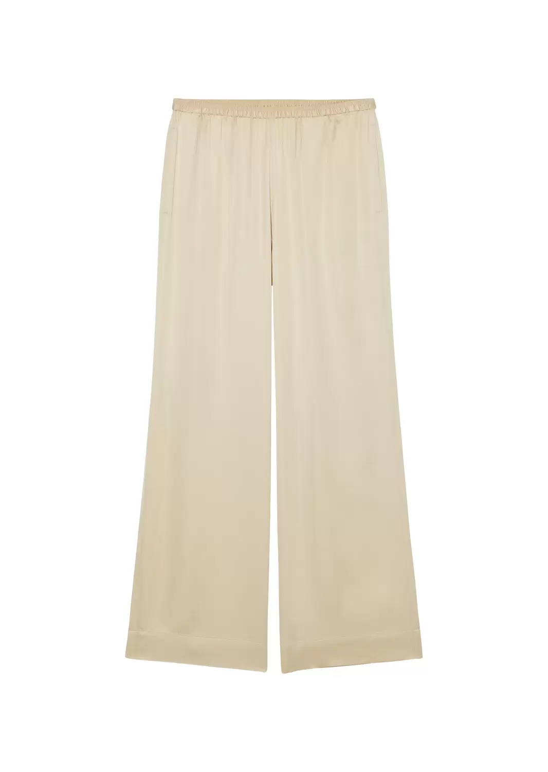 Weite Satin-Joggerhose