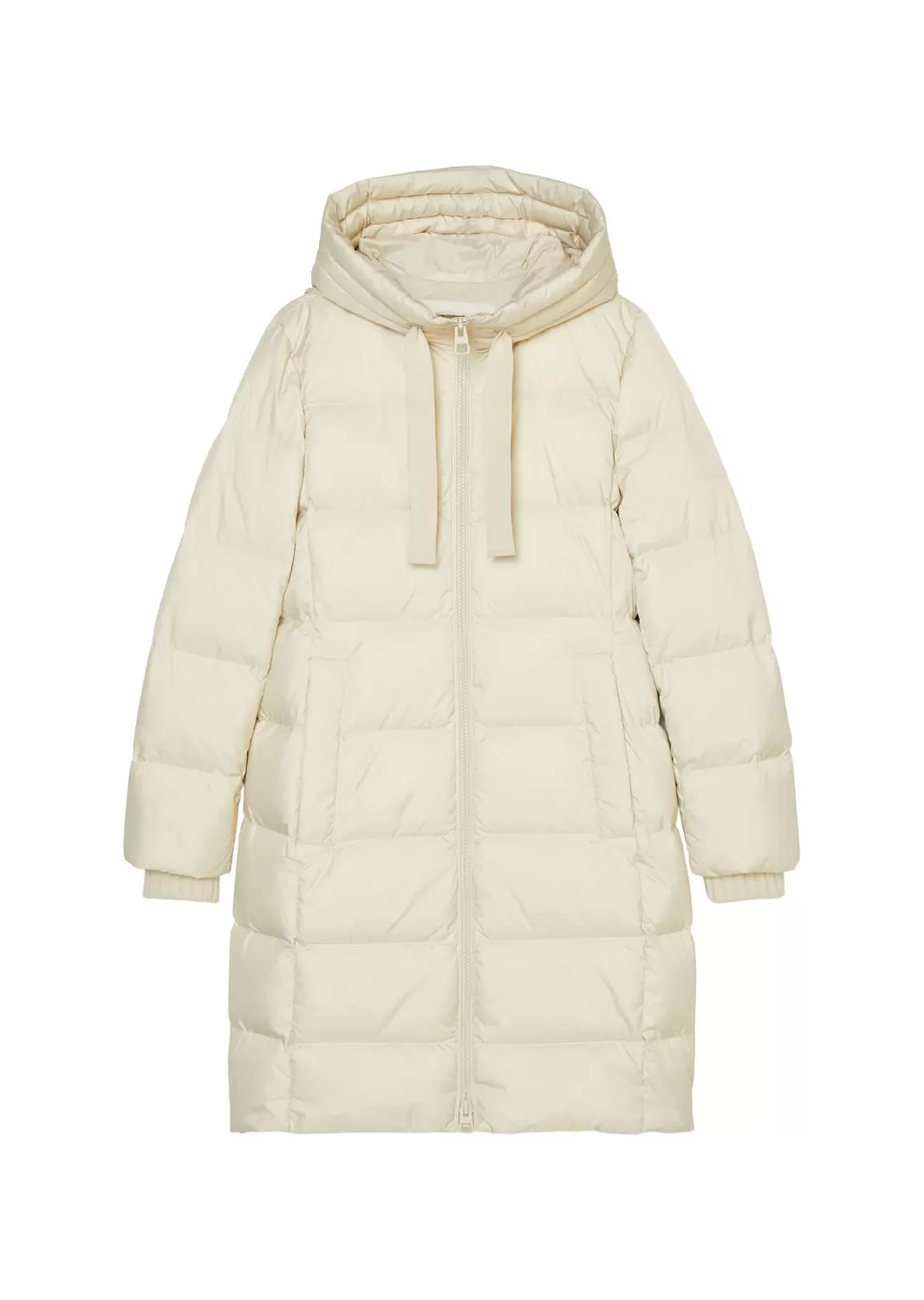 Kapuzen-Daunenmantel shaped