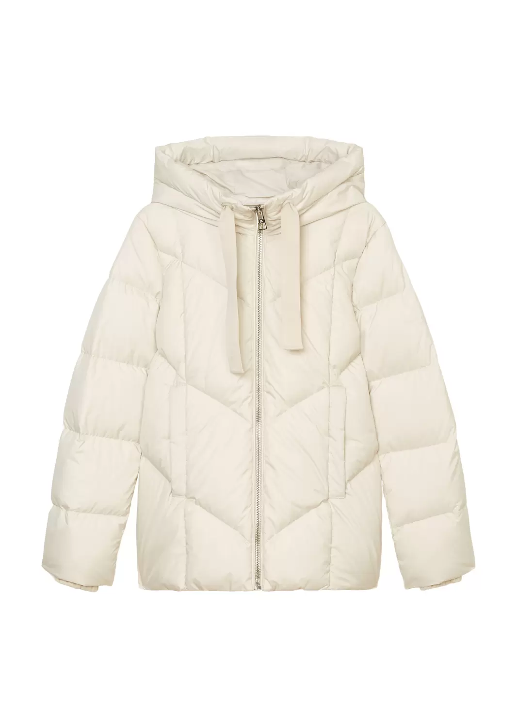 Kapuzen-Daunenjacke shaped