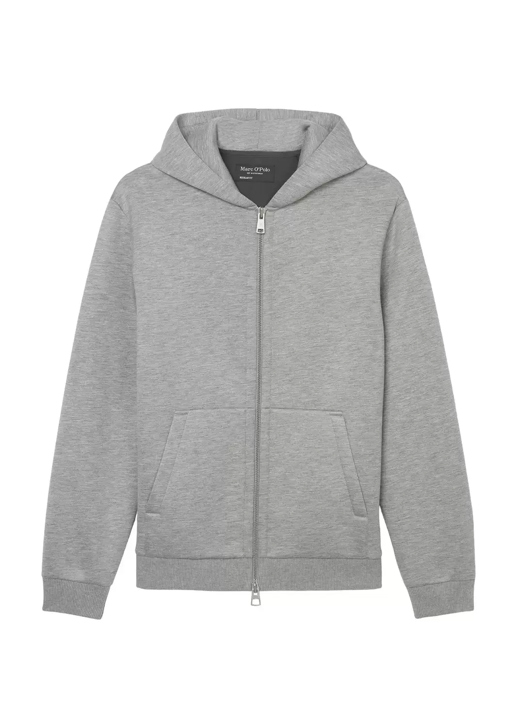 Scuba-Sweatjacke regular