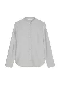 Flanell-Langarm-Bluse relaxed