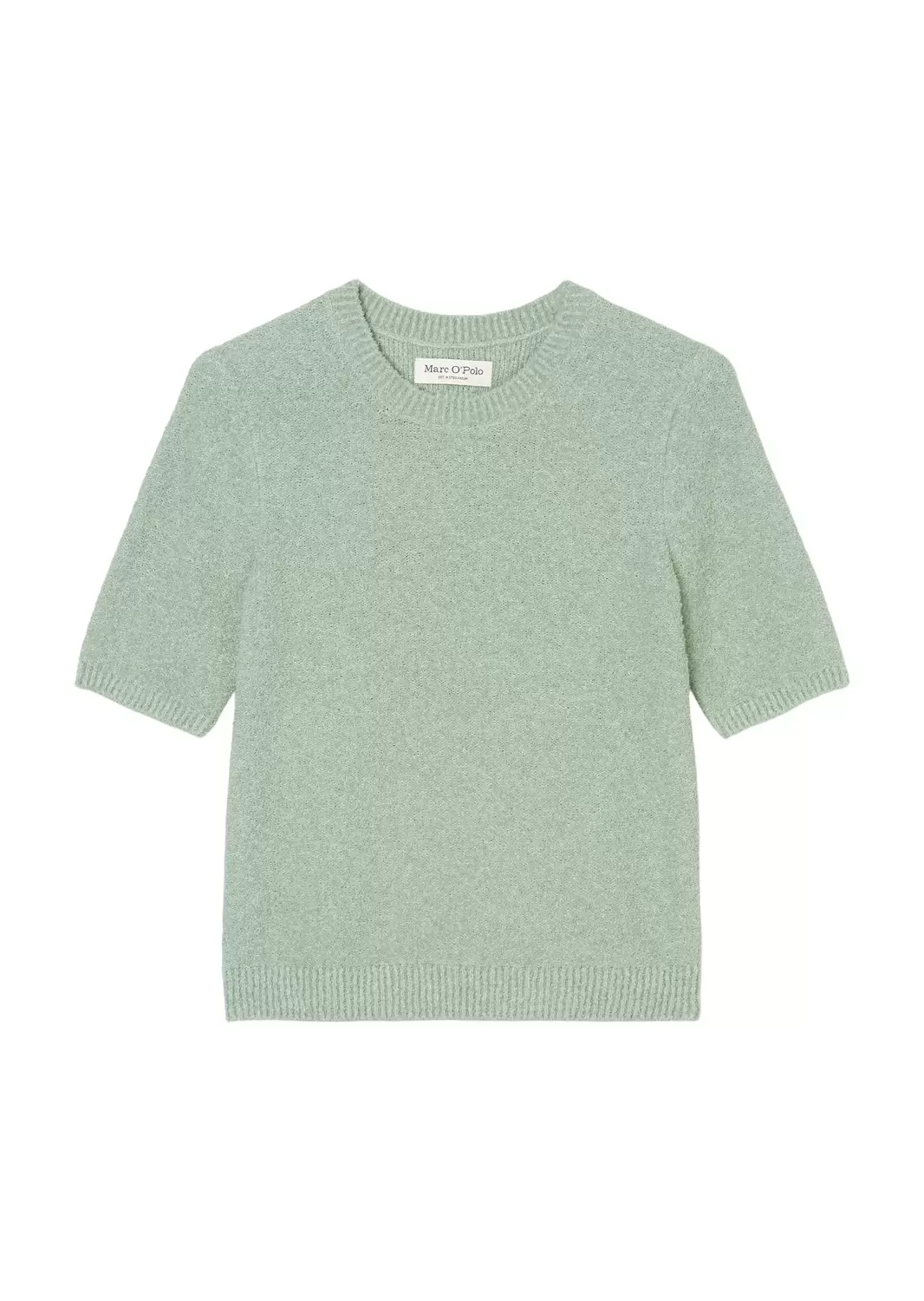 Bouclé-Pullover slim