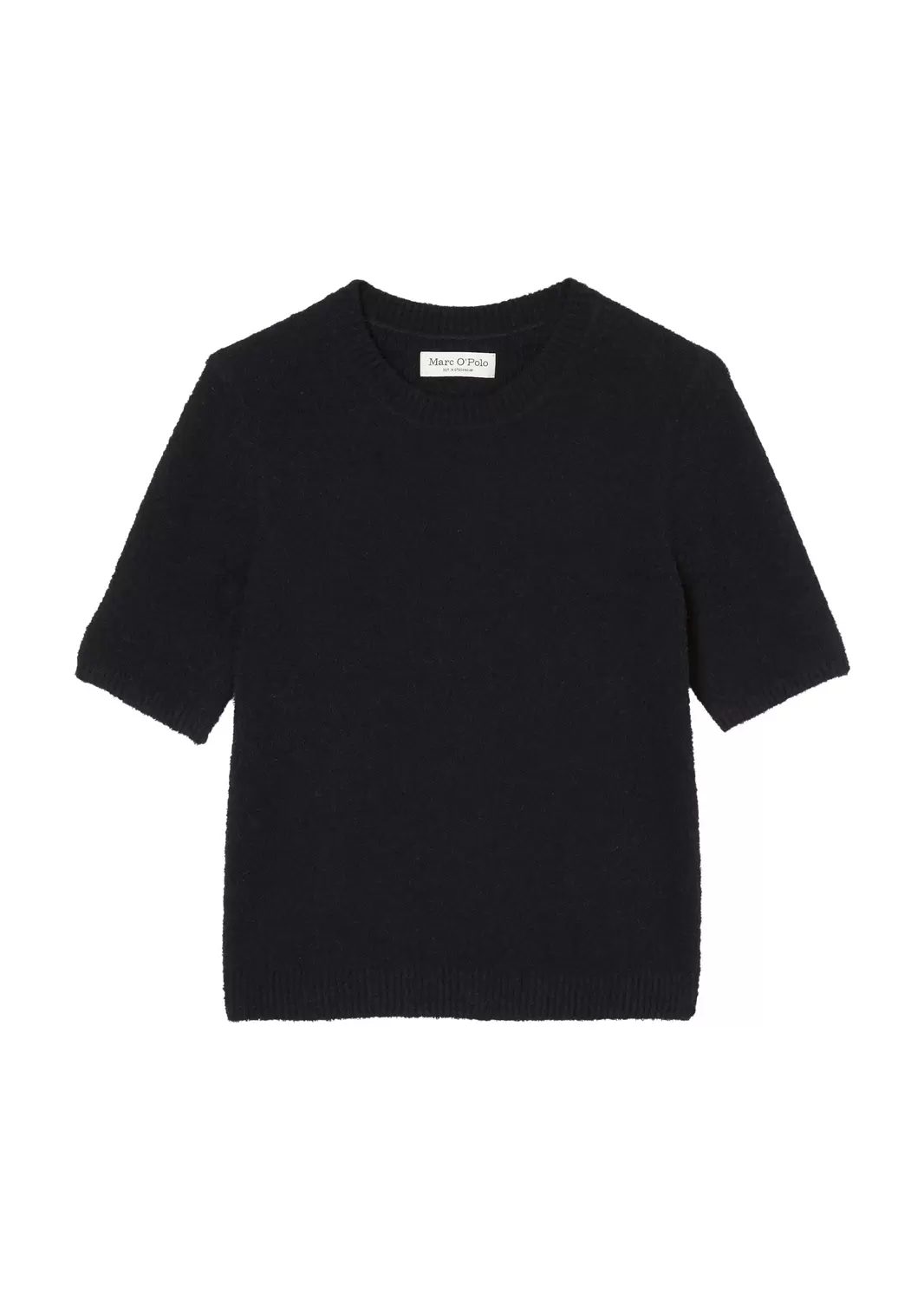 Bouclé-Pullover slim