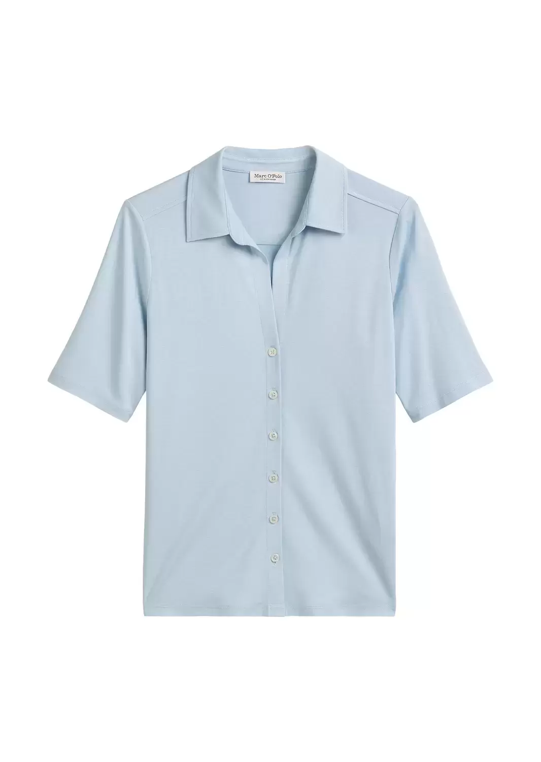 Kurzarm-Jerseybluse