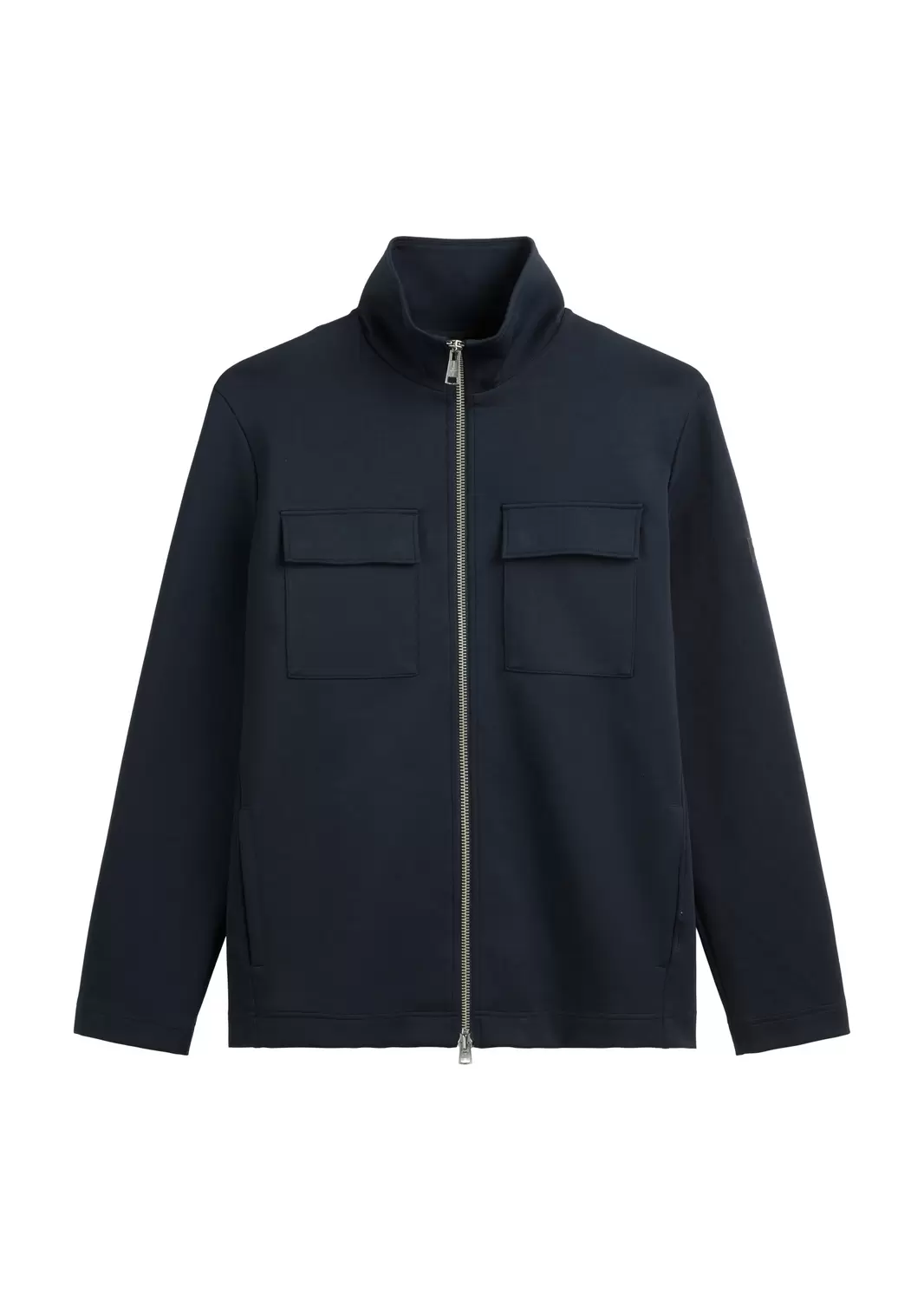Zipper-Sweatjacke