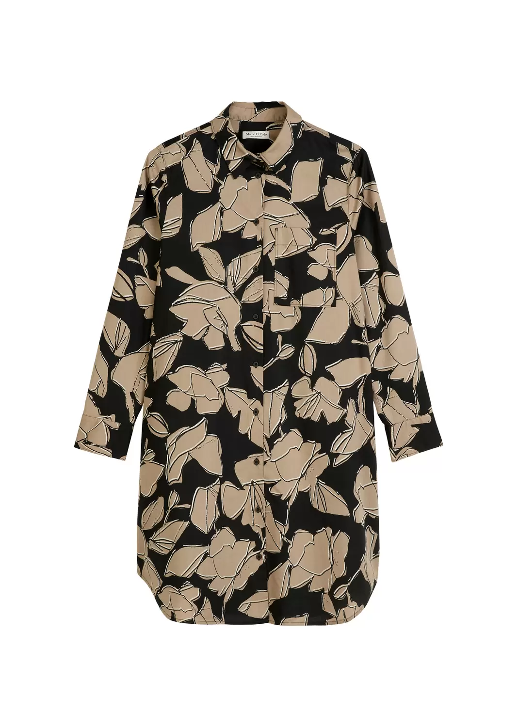 Print-Kleid relaxed