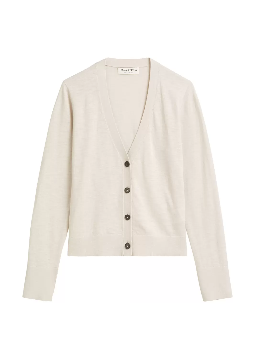 Feinstrick-Cardigan slim