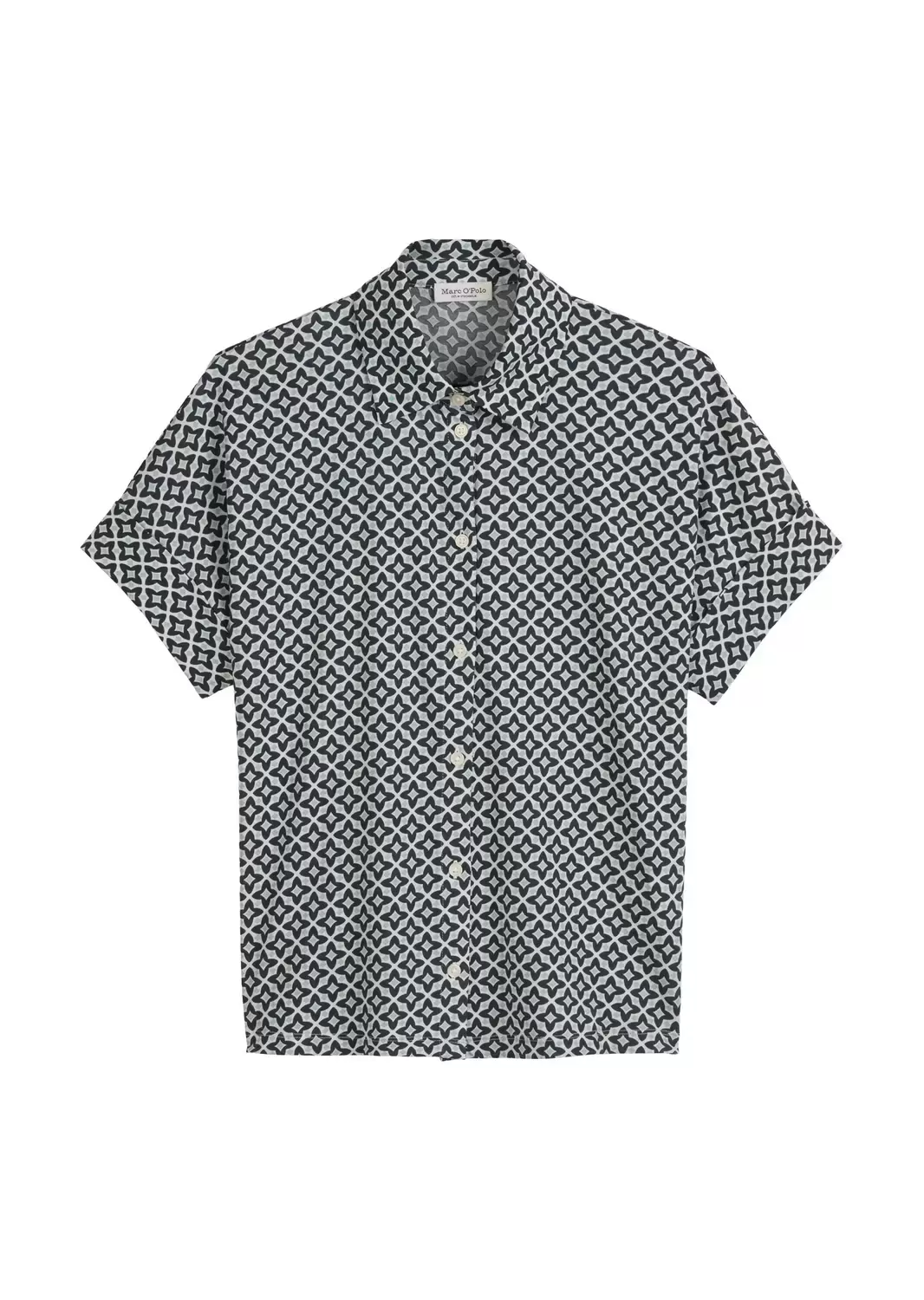 Print-Bluse regular